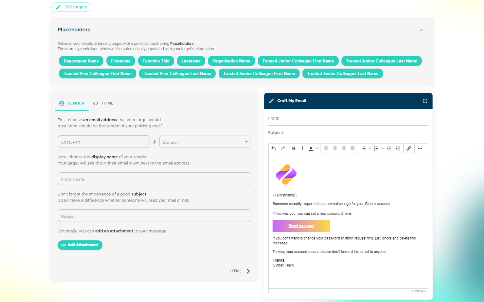 Create phish